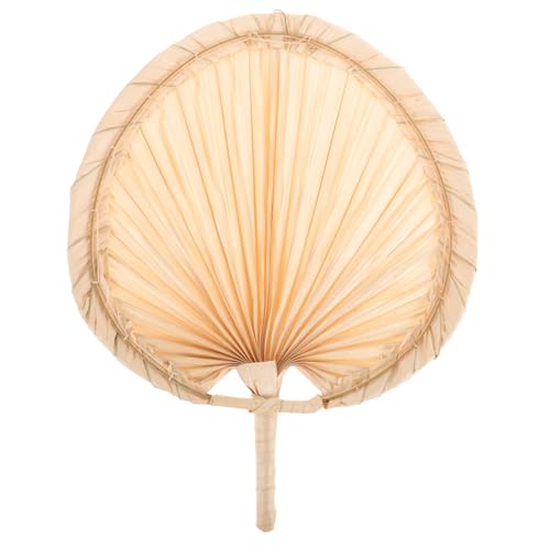 LOEFLIFA Handgefertigter Chinesischer Palmblatt Fächer Traditioneller Sommer Handfächer Natürlicher Leichter Fächer zum Kühlen und Dekorieren Geeignet für Party Hochzeit Strand und LOEFLIFA Handgefertigter Chinesischer Palmblatt Fächer Traditioneller Sommer Handfächer Natürlicher Leichter Fächer zum Kühlen und Dekorieren Geeignet für Party Hochzeit Strand und von LOEFLIFA