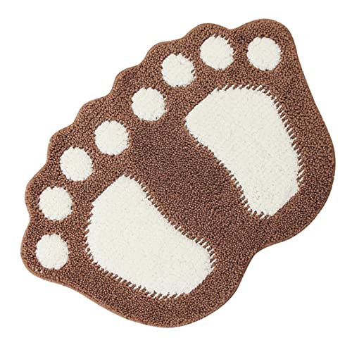 LOEFLIFA Mikrofaser Badezimmermatte rutschfest Wasserabsorbierend Weiche Badematte für Badezimmer Küche Wohnzimmer Vielseitig Einsetzbar Design von LOEFLIFA