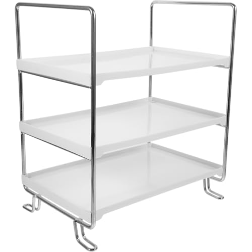 LOEFLIFA Multi Layer Desktop Storage Organizer Iron and Wood File Holder for Office Home and Study Sleek Design Space Saving LOEFLIFA Multi Layer Desktop Storage Organizer Iron and Wood File Holder for Office Home and Study Sleek Design Space Saving von LOEFLIFA
