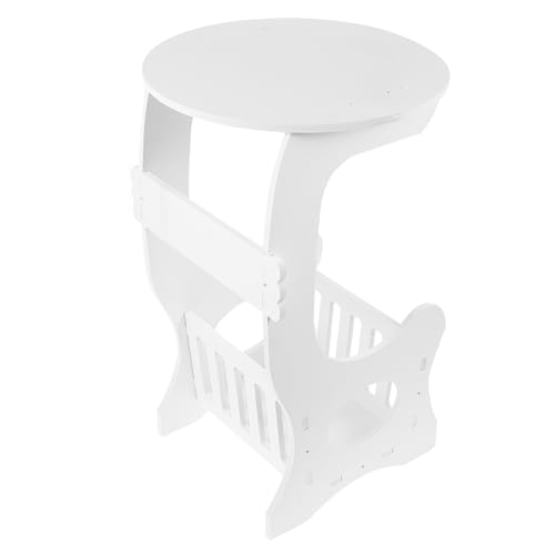 LOEFLIFA Runder Minitisch Tisch Rund Couchtisch Rund Klein Kleiner Runder Couchtisch Beistelltisch Nachttischständer Weißer Teetisch Mini-kaffeetisch Schlafzimmermöbel LOEFLIFA Runder Minitisch Tisch Rund Couchtisch Rund Klein Kleiner Runder Couchtisch Beistelltisch Nachttischständer Weißer Teetisch Mini-kaffeetisch Schlafzimmermöbel von LOEFLIFA