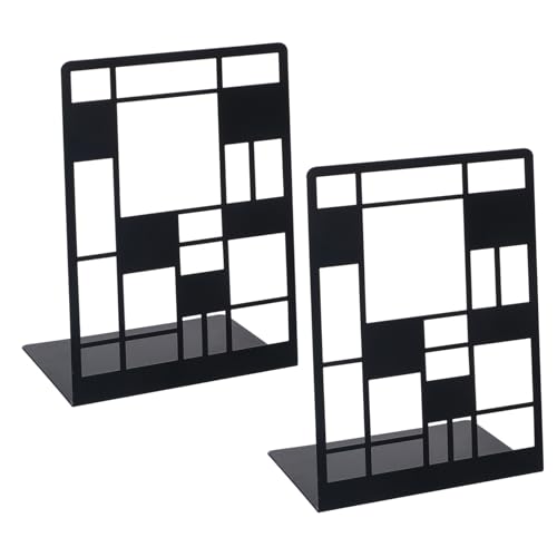 LOEFLIFA Schwarze Verstellbare Buchstützen Aus Metall Stilvolle Vintage-buchhalterungen Platzsparende Regalstützen Für Büro Und Zuhause Robust Und Langlebig LOEFLIFA Schwarze Verstellbare Buchstützen Aus Metall Stilvolle Vintage-buchhalterungen Platzsparende Regalstützen Für Büro Und Zuhause Robust Und Langlebig von LOEFLIFA