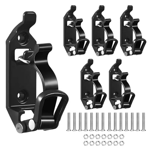 6PCS Schaufelhalter für Dachträger,6X 40mm Schaufel Halterung Axthalter Dachträger Zubehör Spannverschluss Gummi Verschlusslager Wandmontagehalterungen für Lastwagen Auto Boot Werkzeug Spaten Offroad von LOEPENLE