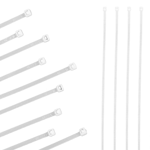 LÖWENBISS Kabelbinder 100 St. | Weiß/Schwarz | Nylon | 200 bis 900 mm | UV beständig | witterungsstabil | Selbstsichernde Kabelbinder | kabelbinde | Innen und Außengebrauch | 20-90cm LÖWENBISS Kabelbinder 100 St. | Weiß/Schwarz | Nylon | 200 bis 900 mm | UV beständig | witterungsstabil | Selbstsichernde Kabelbinder | kabelbinde | Innen und Außengebrauch | 20-90cm von LÖWENBISS