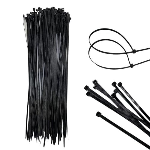 LÖWENBISS Kabelbinder 250 St. | Weiß/Schwarz | Nylon | 200 bis 900 mm | UV beständig | witterungsstabil | Selbstsichernde Kabelbinder | kabelbinde | Innen und Außengebrauch | 20-90cm LÖWENBISS Kabelbinder 250 St. | Weiß/Schwarz | Nylon | 200 bis 900 mm | UV beständig | witterungsstabil | Selbstsichernde Kabelbinder | kabelbinde | Innen und Außengebrauch | 20-90cm von LÖWENBISS