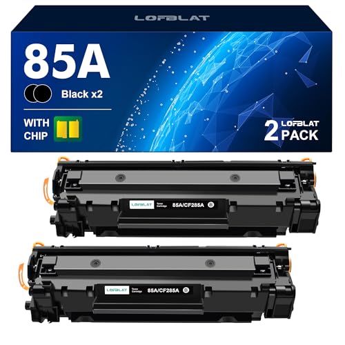 LOFBLAT 85A CE285A für Laserjet P1102W P1102 M1212NF M1132MFP M1217NFW Printer (2er-Pack) von LOFBLAT