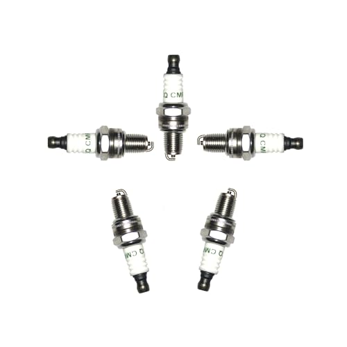 5er-Pack Zündkerze CMR6H Passend for H-usqva 324 HDA 55x T435 324RX 345FR 224L 562XP 545 562XP 545 550XP 555 556 560XP 562XP 545FX von LOFLRCFE
