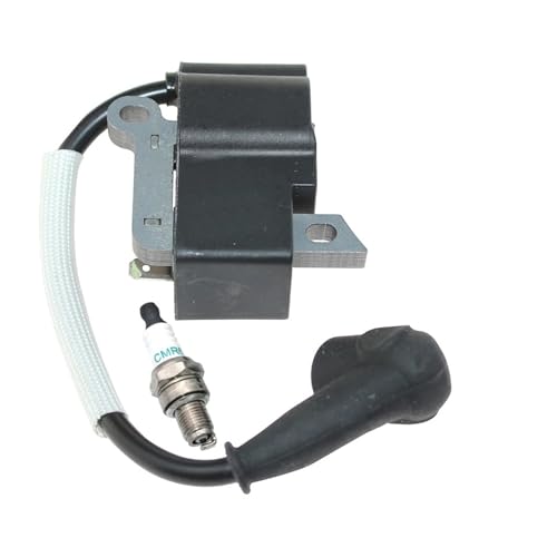 Ignition Coil Module with Spark Plug CMR6H for S-ti MS150 MS150C MS150T PN 1146 400 1304 von LOFLRCFE
