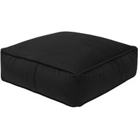 Bodenkissen für Wohnzimmer, Sitzsackplatte aus Samt mit Tragegriff für den Innenbereich, bequemes Sitzsackkissen für den Boden, leichter Sitzsack von LOFT 25