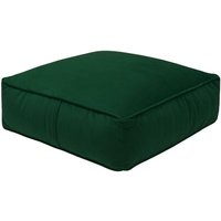 Bodenkissen für Wohnzimmer, Sitzsackplatte aus Samt mit Tragegriff für den Innenbereich, bequemes Sitzsackkissen für den Boden, leichter Sitzsack von LOFT 25