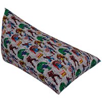 Disney Kinder-Sitzsack fürs Wohnzimmer, schaumstoffgefüllte Kinderliege mit verstecktem Reißverschluss und abnehmbarem Bezug, 109x70x65 cm bedruckter von LOFT 25