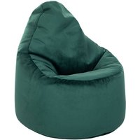 Loft 25 - Sitzsack für Wohnzimmer, weicher Samt Sitzsack und Pouf für drinnen, Sitzsack Pouf für Erwachsene - Wald (Sitzsack) von LOFT 25