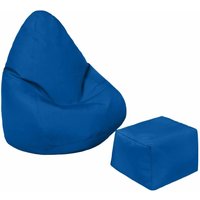 Loft 25 - Kinder-Sitzsack mit Fußhocker für das Wohnzimmer, wasserabweisender Kinder-Gaming-Pouf-Sitz, Outdoor-Spiel-Pouf-Stuhl mit Ottomane Loft 25 - Kinder-Sitzsack mit Fußhocker für das Wohnzimmer, wasserabweisender Kinder-Gaming-Pouf-Sitz, Outdoor-Spiel-Pouf-Stuhl mit Ottomane von LOFT 25