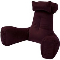 Loft 25 - Samt-Lesekissen für das Wohnzimmer, Lordosenstützkissen für Erwachsene, Armlehnenkissen für den Innenbereich zum Ausruhen im Bett, Loft 25 - Samt-Lesekissen für das Wohnzimmer, Lordosenstützkissen für Erwachsene, Armlehnenkissen für den Innenbereich zum Ausruhen im Bett, von LOFT 25