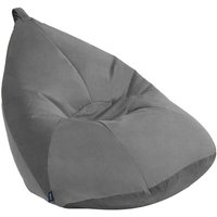 Loft 25 - Sitzsack Liegesitz, Samt Sitzsack Sessel für Wohnzimmer, 90x85 cm XL Birnen Pouf mit Tragegriff, Erwachsene Sitzsack Liege zum Schlafen Loft 25 - Sitzsack Liegesitz, Samt Sitzsack Sessel für Wohnzimmer, 90x85 cm XL Birnen Pouf mit Tragegriff, Erwachsene Sitzsack Liege zum Schlafen von LOFT 25