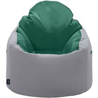 Wohnzimmer Sitzsack Stuhl für Gaming, Wasserdicht Outdoor Sitzsack, Erwachsene Highback Sitzsack für bequemes Sitzen - Grün - Loft 25 von LOFT 25