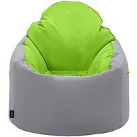 Wohnzimmer Sitzsack Stuhl für Gaming, Wasserdicht Outdoor Sitzsack, Erwachsene Highback Sitzsack für bequemes Sitzen - Limette - Loft 25 von LOFT 25