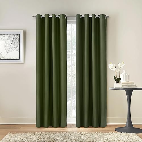 LOFT LIVING Augustow Verdunkelungsvorhang mit Ösen, 132 x 213 cm, Olivgrün LOFT LIVING Augustow Verdunkelungsvorhang mit Ösen, 132 x 213 cm, Olivgrün von LOFT LIVING