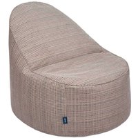 Wohnzimmer Sitzsack Stuhl, weicher Indoor Liegestuhl Sitzsack Pouf für Erwachsene - Beige (Gewebtes strukturiertes Gewebe) - Loft 25 von LOFT 25