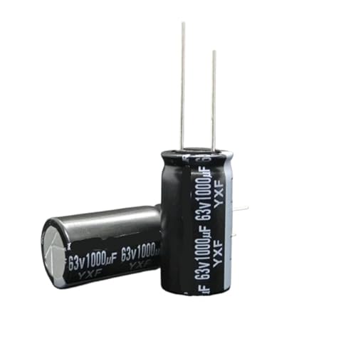 （10pcs）63v1000uF63V aluminum electrolytic capacitor high-frequency low resistance 16X31.5mm capacitors Capacitance Meters von LOFWSGPRX