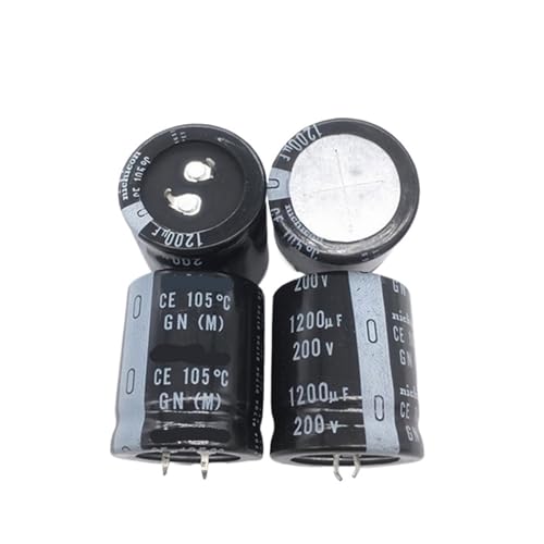 (1PCS)200V1200UF 30X35 electrolytic capacitor 1200UF 200V 30 * 35 GN105 degrees. Capacitance Meters von LOFWSGPRX