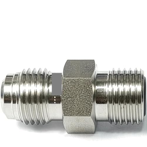 1/2" VOC Male To 1/4" VCR Male Nipple SUS316L Stainless Pipe Fitting Connector Coupler von LOFWSGPRX
