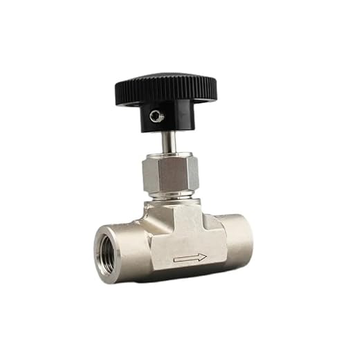 1/4" High Pressure Needle Valve Female Thread 6000psi 316L Stainless Steel Pressure Gauge Needle Globe Valve von LOFWSGPRX