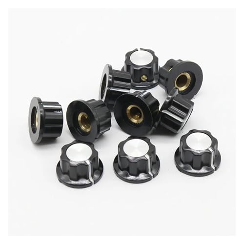 10 pcs Hat MF-A01 potentiometer knob WH118/WX050 bakelite knob/copper core inner hole 6mm 10 pcs Hat MF-A01 potentiometer knob WH118/WX050 bakelite knob/copper core inner hole 6mm von LOFWSGPRX