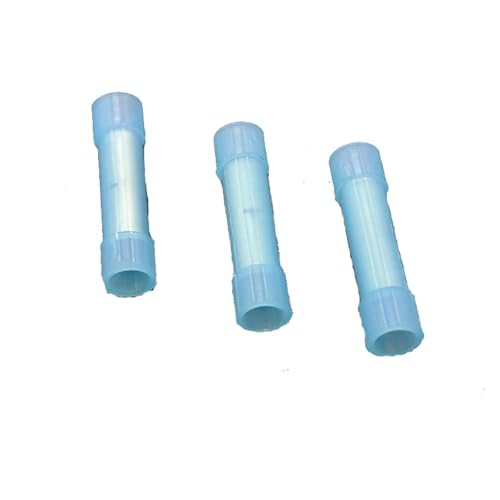 1000 pcs 16-14 GA Gauge Blue Butt Connectors Crimping Terminals von LOFWSGPRX