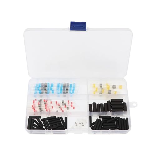 100PCS Heat Shrink Insulated Soldering Tube Cable Crimp Connectors Kit von LOFWSGPRX