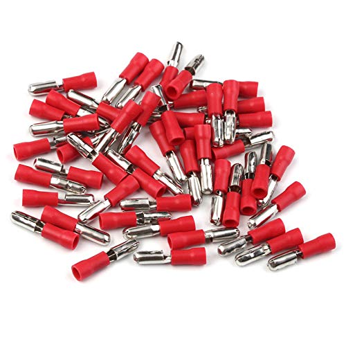 100Pcs/Set Insulated Cold Pressing Connector Female/Male Wire Butt Electrical Crimp Terminal Connector Kit for 22-18AWG 100Pcs/Set Insulated Cold Pressing Connector Female/Male Wire Butt Electrical Crimp Terminal Connector Kit for 22-18AWG von LOFWSGPRX