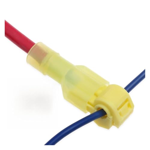 100Pcs Lock Electrical Cable Wire Connectors Quick Splice Lock Wire Convenient Terminals Crimp For 4.0mm2 von LOFWSGPRX