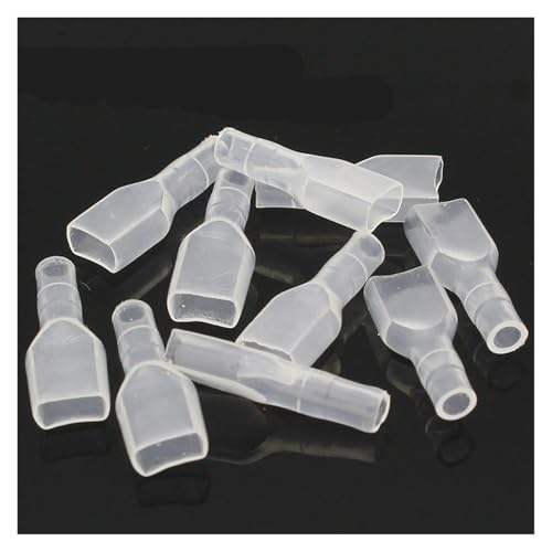 100pcs, Cover Case for 6.3mm Crimp Terminal Spade Connector von LOFWSGPRX