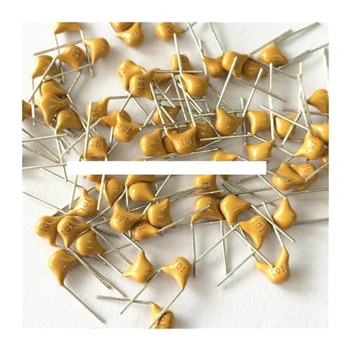 100pcs/lot Multilayer ceramic capacitor 101 50V 100pF 101K P=5.08mm Capacitance Meters von LOFWSGPRX