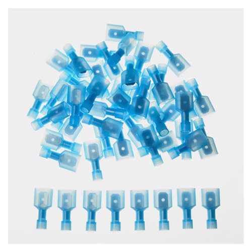 100pcs Male Terminators Set 16-14AWG Blue Fully Insulated Wire Cable Connector Crimp Spade Terminals Car 100pcs Male Terminators Set 16-14AWG Blue Fully Insulated Wire Cable Connector Crimp Spade Terminals Car von LOFWSGPRX