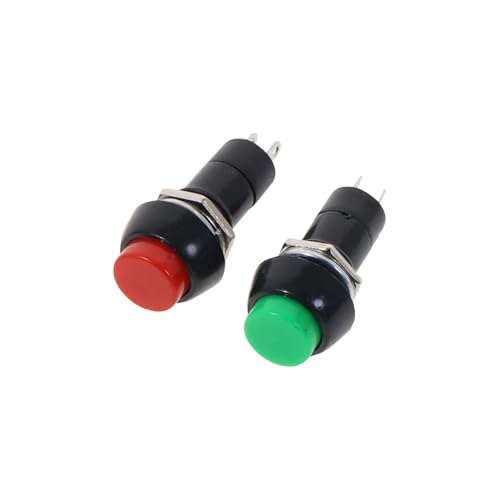 100pcs PBS-11A 2PIN 12mm Push Button Latching Switch Self-Lock 3A 150V von LOFWSGPRX