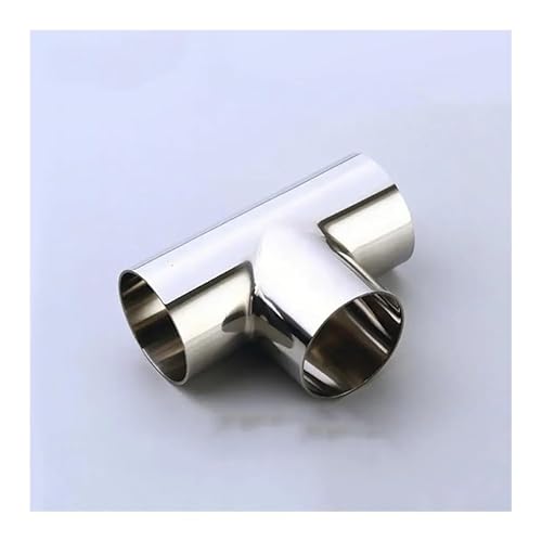 108mm 4.25" Pipe OD Butt Welding Tee 3 Way SUS 304 Stainless Steel Fitting Spliter Homebrew Beer Wine von LOFWSGPRX
