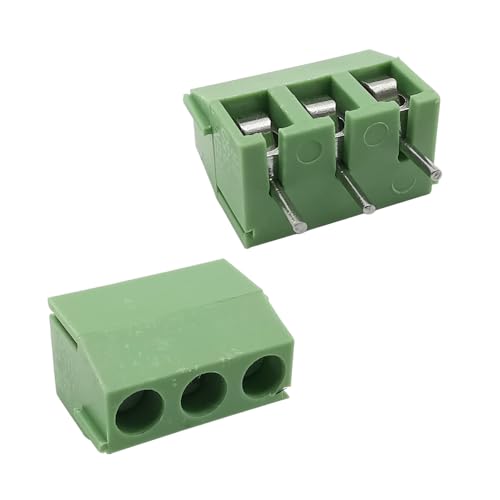 10Pcs/Lot KF396 3Pin Splice PCB Screw Terminal Block Wire Connector Pitch 3.96mm KF-396-3P Pluggable Plug-in PCB Cable Connector von LOFWSGPRX