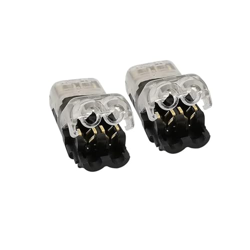 10Pcs 2 Pin 2 Way 300v 10a Compact Wire Wiring Connector H SHAPE Conductor Terminal Block With Lever AWG 18-24 LED 10Pcs 2 Pin 2 Way 300v 10a Compact Wire Wiring Connector H SHAPE Conductor Terminal Block With Lever AWG 18-24 LED von LOFWSGPRX