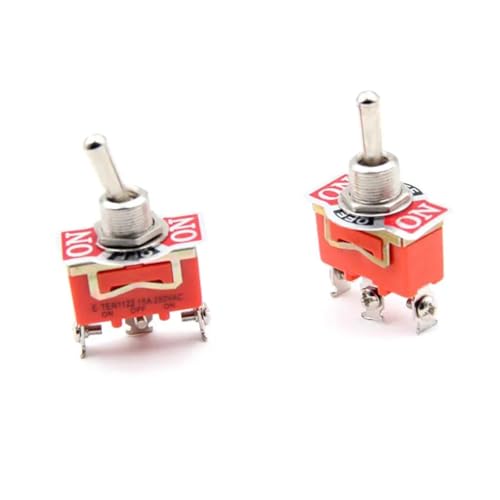 10Pcs SPDT ON/OFF/ON Latching Type 3Position 3Screw Terminal Toggle Switch 250V 25A 10Pcs SPDT ON/OFF/ON Latching Type 3Position 3Screw Terminal Toggle Switch 250V 25A von LOFWSGPRX