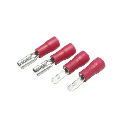 10pairs 2.8mm Spade Crimp Terminal Male Female Pre Insulated Electrical Connectors for 22AWG - 16AWG Wire /0.5-1.5mm2 Cable von LOFWSGPRX