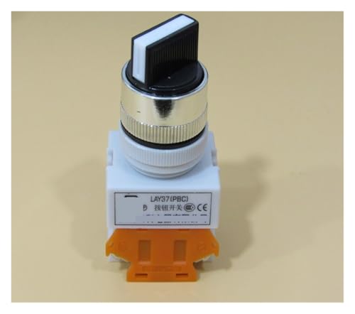 10pc/lot 2 Position 1NO 1NC Maintained Select Selector Switch LAY37-11X2 22mm von LOFWSGPRX