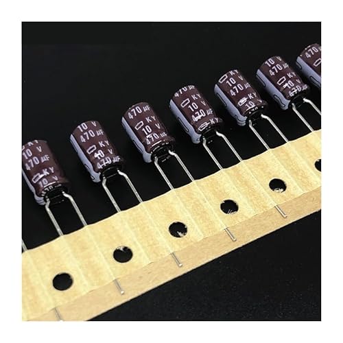 10pcs/Lot 470uF 10V470UF Series 8x11.5mm Low Long Life 10V470uF Aluminum Electrolytic Capacitor Capacitance Meters von LOFWSGPRX