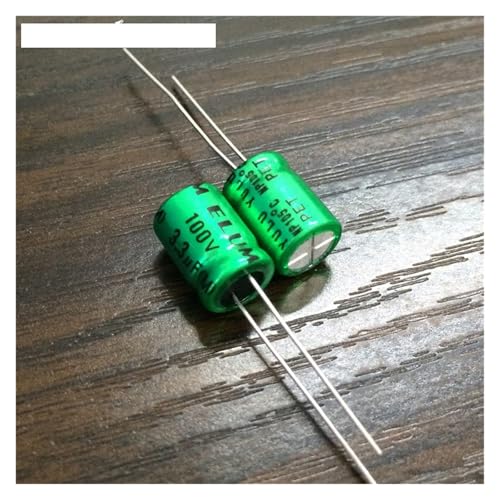 10pcs 3.3uF 100V3.3UF ELUM NP 8x11.5mm 100V3.3uF Bipolar Aluminum Electrolytic Capacitor Capacitance Meters von LOFWSGPRX