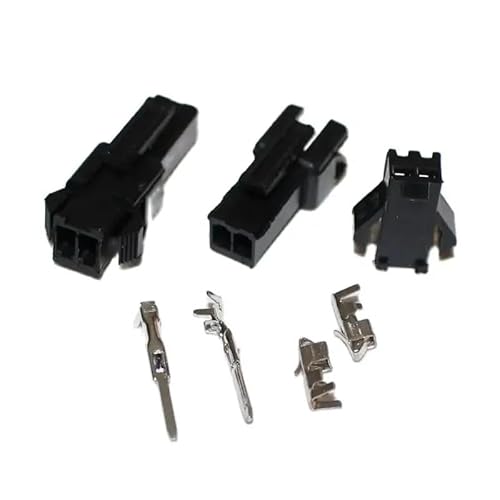 10sets/lot SM 2Pin Pitch 2.54MM Female and Male Housing + Terminals SM-2P SM-2R JST SM2.54 Wire Electrical Connector von LOFWSGPRX