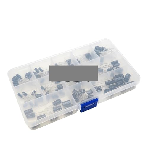 120PCS/LOT 12Values 1uF-470uF Aluminum Electrolytic Capacitor Assortment Kit 16V-50V Electrolytic Capacitors Assortment Box Set Capacitance Meters 120PCS/LOT 12Values 1uF-470uF Aluminum Electrolytic Capacitor Assortment Kit 16V-50V Electrolytic Capacitors Assortment Box Set Capacitance Meters von LOFWSGPRX