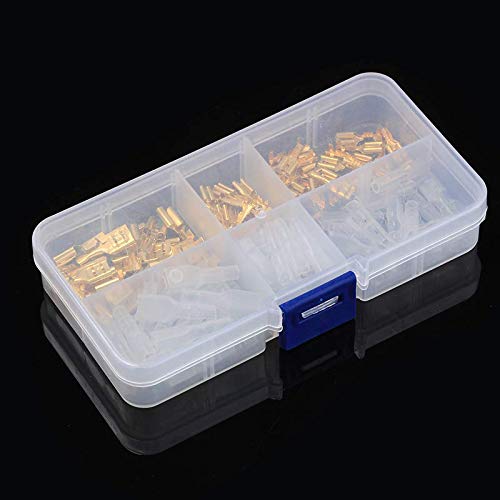 120pcs 2.8/4.8/6.3mm Crimp Terminals Female Spade Terminals Insulated Seal Electrical Wire Connectors With Insulating Sleeve 120pcs 2.8/4.8/6.3mm Crimp Terminals Female Spade Terminals Insulated Seal Electrical Wire Connectors With Insulating Sleeve von LOFWSGPRX