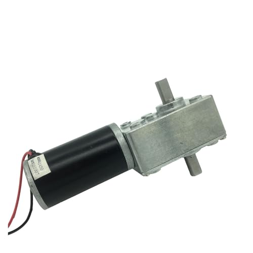 12V Double Shaft DC electronic starter Worm Gear High Torque 24 Volt electronic starter D package J 12V 7rpm Motor Drivers von LOFWSGPRX