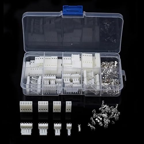 150PCS 2/3/4/5 Pins Male&Female Assorted Set JST-XH 2.54mm Wire White Housing Connectors Set Jumper Pin Terminals 150PCS 2/3/4/5 Pins Male&Female Assorted Set JST-XH 2.54mm Wire White Housing Connectors Set Jumper Pin Terminals von LOFWSGPRX