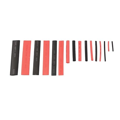 150PCS Heat Shrink Tubing Ratio 2:1 Polyolefin Tube Sleeving Shrinkable Wrap Electrical Wire Cable Connectors Assortment Kits von LOFWSGPRX