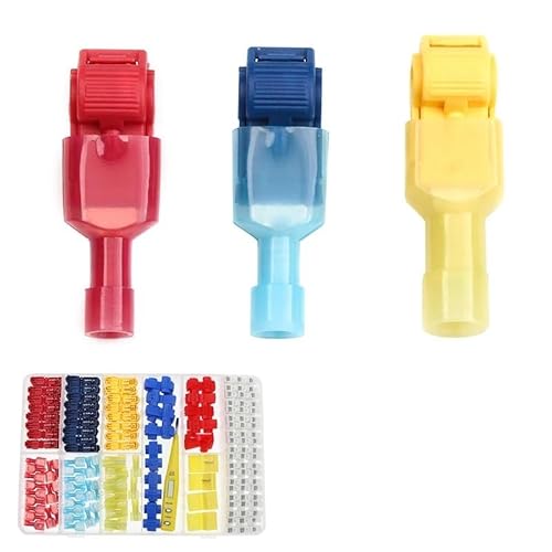 168pcs Quick Wire Lock Clip Snap Splice Lock Quick Terminal Electrical Cable Connectors T-Tap Crimp Ant clip Terminals Connector von LOFWSGPRX